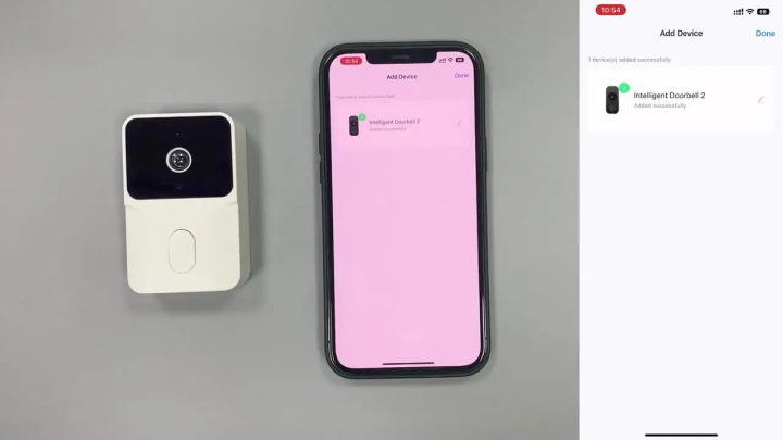 Tuya WiFi Video Doorbell Wireless HD Camera IR Alarm Security Smart Home Door Bell WiFi Intercom for Home