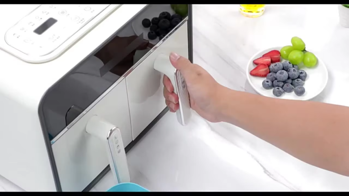 2Pcs Air Fryer Silicone Pot Air Fryer Liner Heat Resistant Air Fryer Silicone Basket Rectangle Baking Pan for Oven Microwave