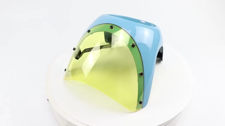 Motorcycle Red/White Front Headlight Fairing Windshield For Cafe Racer Honda Universal 7inch/16.5~18cm Retro Headlamp Windscreen
