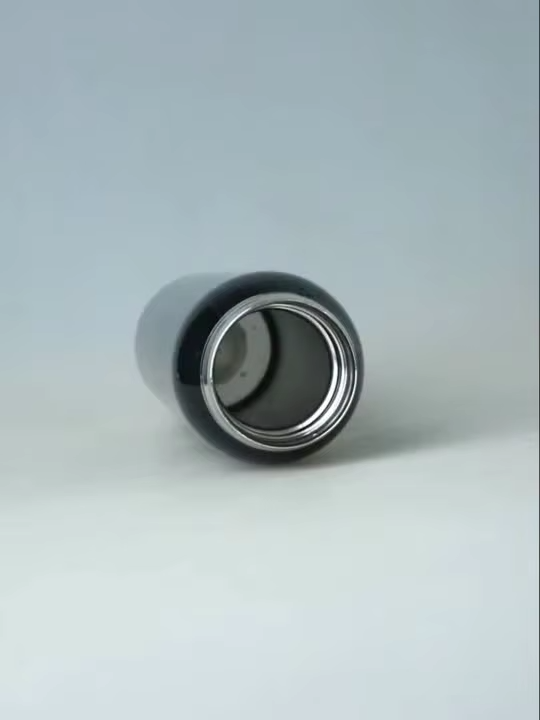 500ML Bicycle Water Bottle Vacuum Stainless Steel Cycling Water Bottle Double Walled Simple Thermo Mug Insulated With Straw
