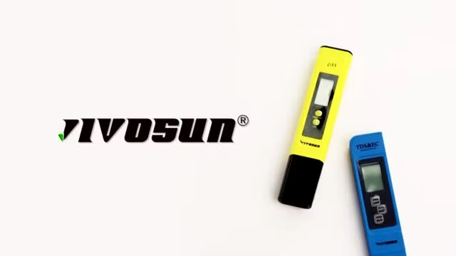 PH Meter & TDS Meter Digital Water Quality Tester 0-14 PH Meter Tester 0-9990PPM TDS&EC LCD Water Purity PPM Aquarium Filter