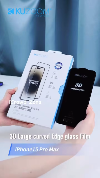 KUZOOM Screen Protector For Iphone X Xr Xs Max, 11 Pro Max, 12 Pro Max, 13 Pro Max, 14 Pro Max, 15 Pro Max, 16 Pro Max, 17 Pro Max, 17 Air, 14Plus, 15Plus, 16Plus Protective Tempered Glass Screen Protector