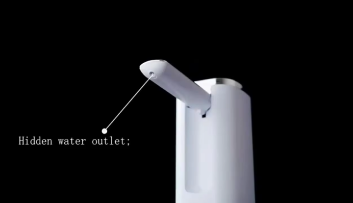 Water Bottle Dispenser, Universal Foldable Automatic Water Bottle Pump with Display, Portable Electric Drinking Water Pump
