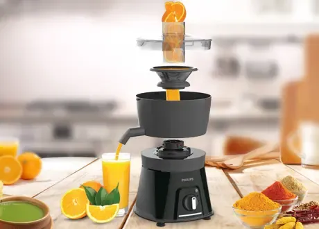 Philips HL7579/80 600W Turbo Juicer Mixer Grinder with Jars