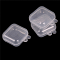 Mini Portable Transparent Plastic Box Storage Collections Item Packaging Case Clear Small Tools Box. 