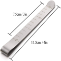 Metal Sewing Crimping Clip /Stainless Steel Hemming Clips Ruler /DIY Sewing Stitching Pinning Marking Quilting Rulers. 