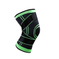 1PC Elastic Bandage Pressurized Knee Pads Knit Knee Support Protector Fitness Sport Running Muscle Pain Relief Joint Protective Gears. 