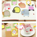 20Pcs/Set Cute Cartoon Animals Zoo Sticky Notes Creative Kawaii Tearable Memo Pad Message stickers Student Stationary School Office Supplies. 