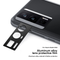 For Xiaomi Redmi K60/K60 Pro Aluminum Alloy Camera Film for Mi Redmi K60 K60 Pro All-inclusive Lens Scratch-resistant Metal Lens Protector. 