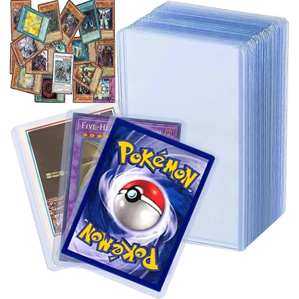 Topload Card Holder Trading Card Sleeves for Pokemon, Digimon, Magic,  Vanguard, Yugioh TCG, K-Pop Card 3" x 4" Clear(7.62cm x 10.12 cm) | Daraz.pk