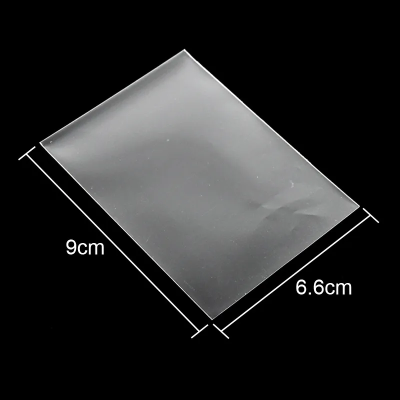 100pcs/pack 65*90mm Card Sleeve Cards Protector of Transparent Unsealed  Game Sleeves protector | Daraz.pk