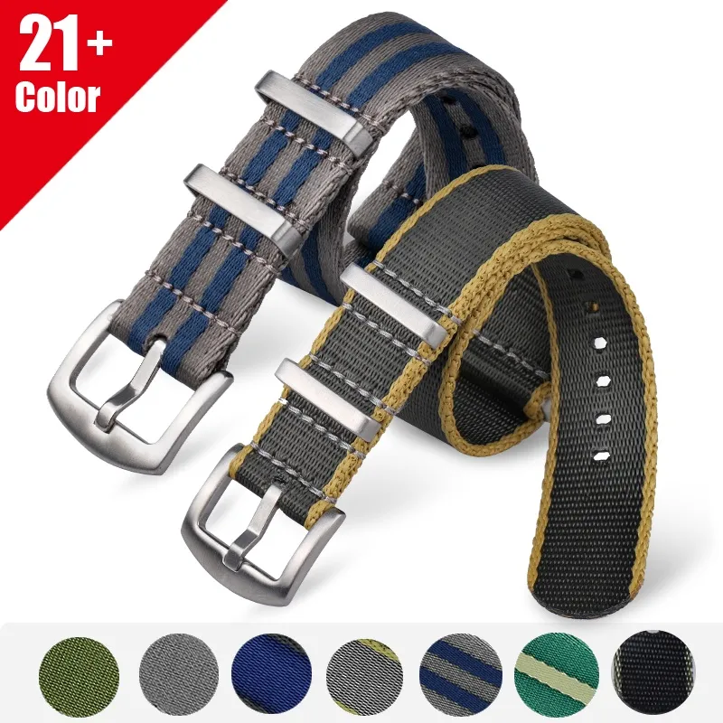 Dream Premium Quality Nylon Nato Strap 20mm 22mm Seatbelt Watch