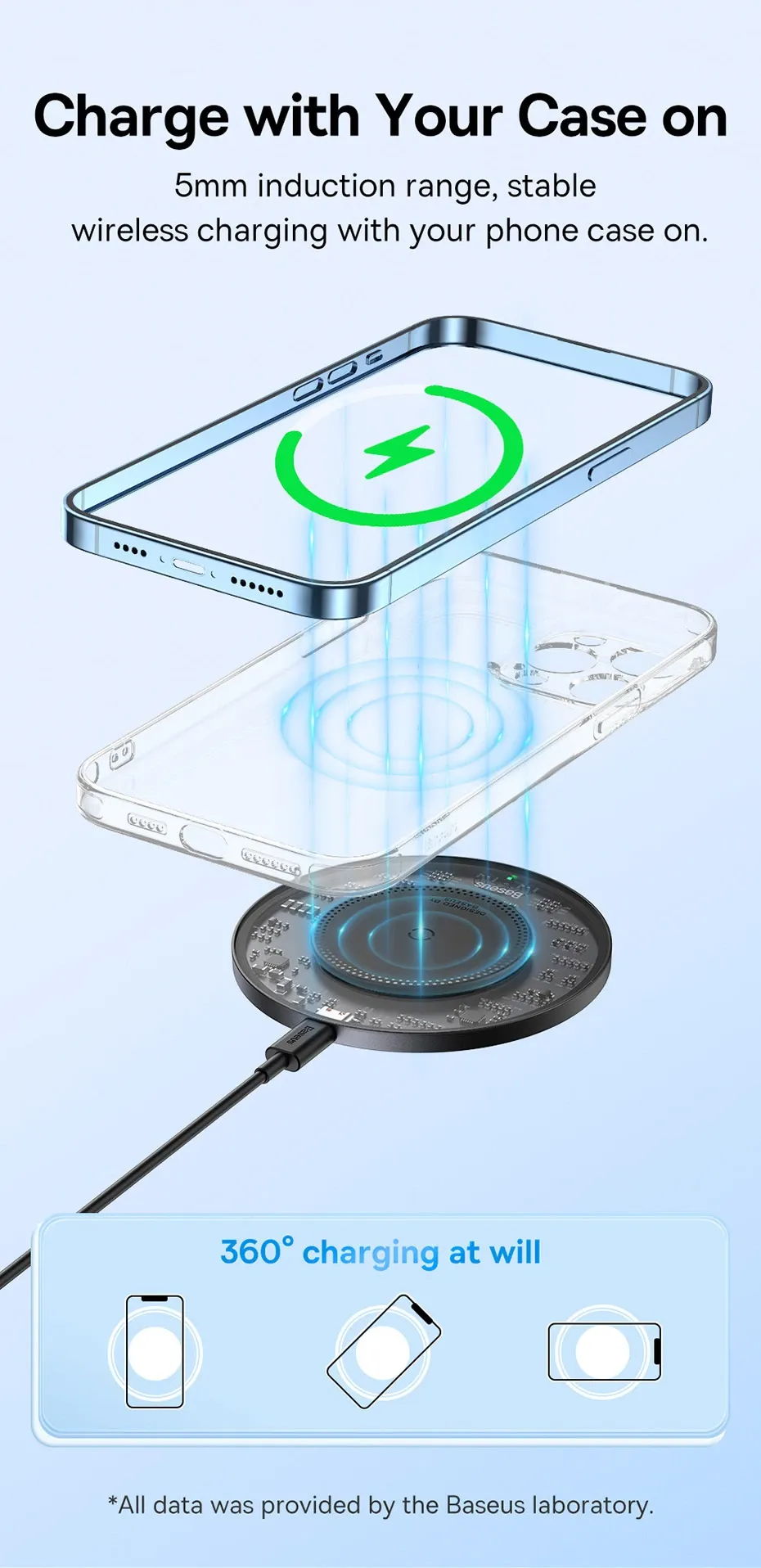 Baseus Simple 2 15W Wireless Charger