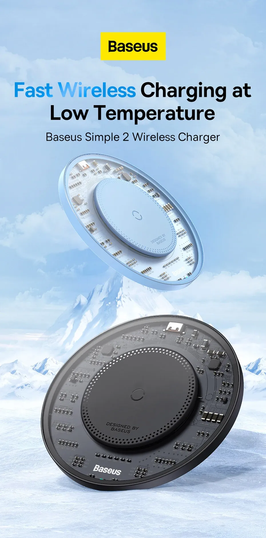 Baseus Simple 2 15W Wireless Charger