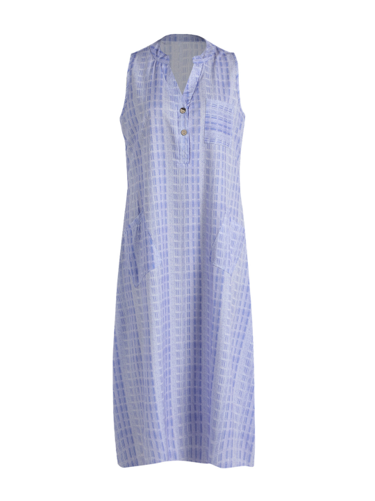 Women%20Summer%20Sleeveless%20Dress,%20Adults%20Casual%20Striped%20V-neck%20One-piece%20with%20Pockets%20-%20Image%209