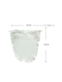 Lady Lace Camisole, Clip-on Mock Snappy Bra Insert Overlay Modesty Panel Vest Anti Peep Invisible Bra. 