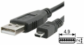 Type A to Mini B 8Pin USB 2.0 Data Cable Cord for Panasonic Lumix Digital Camera. 