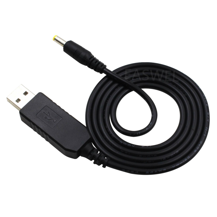 USB Power Adapter Cord For Sylvania Sdvd7750 Sdvd8009 Portable DVD Player
