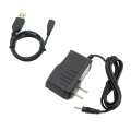 AC/DC Wall Charger Power Adapter + USB Cable Cord for Coby Kyros Tablet MID7046. 