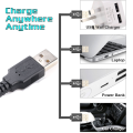 USB Power Adapter Charging Charger Cable for Nokia 3586i 3587 3587i 3588i 3589i. 