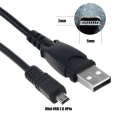 3.3ft USB DC Charger Data SYNC Cable Cord for Nikon Coolpix S6100 camera. 
