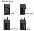 Charger for Sony Handycam HDR-UX5E, HDR-UX7E, HDR-UX10E, HDR-UX20E. 