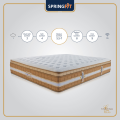 Springfit Club Class Natura 5 Layered Orthopedic Spine Support Double Pocket Springs Latex Foam Luxury Bed Mattress 8 Inch- Queen Size Bed (78x60x8 Inch). 