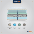 Springfit Pro Activ Back Dual Comfort Medium Soft & Hard Ortho Bed Mattress 5 Inch-Mattress Queen Size Bed (78x60x5 Inch, 6.5x5 foot, Orthopedic Mattress ). 