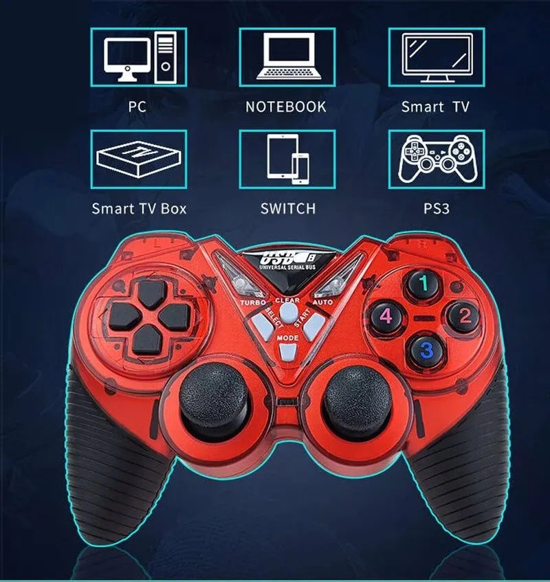 Dualshock 2 Controllers Computer Usb USB L2000 DOUBLE SHOCK USB GAME CONTROLLER | Daraz.pk