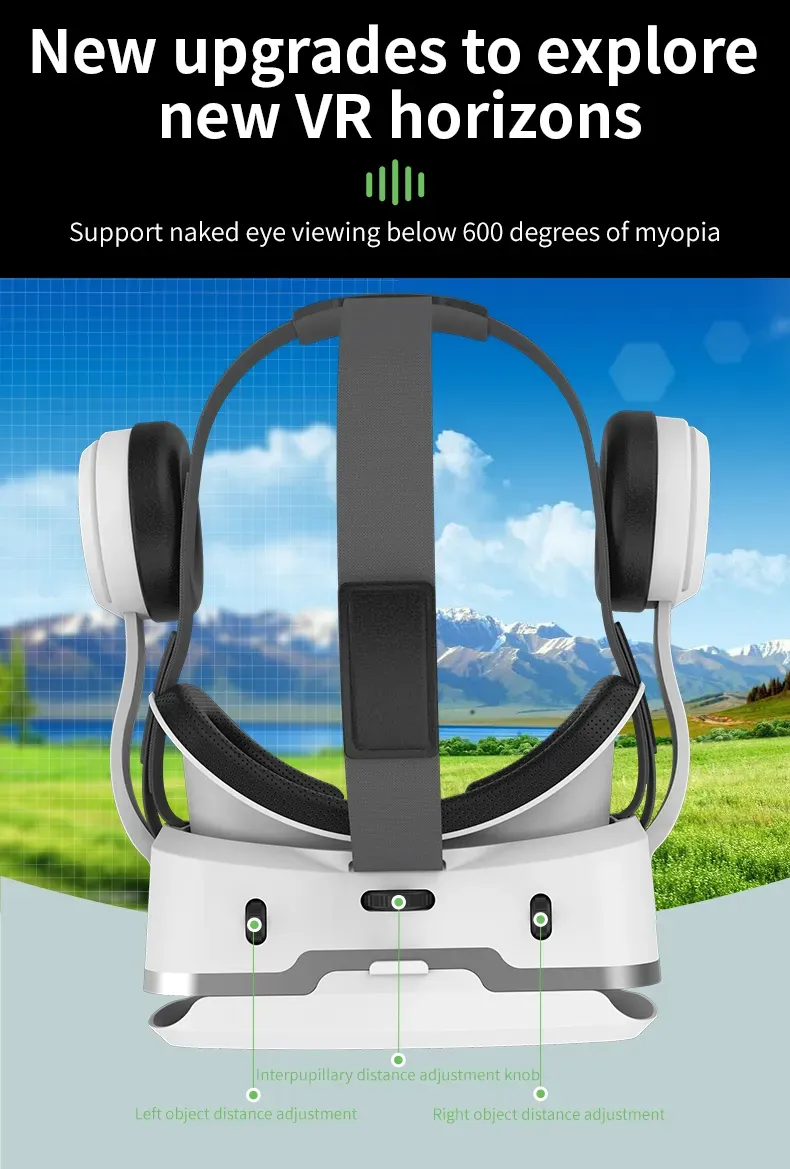 Vr G15e Generation Smart Mobile Phone 3D Cinema Virtual Reality Vr Glasses