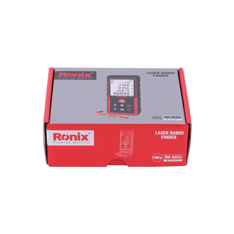 Ronix Model Rh-9353 100m High Precision Portable Handheld Range Finder Distance Laser Meter