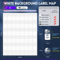 1 Sheet Appliances Icon Logos English Print Self-adhesive Great Stickiness Clear Icons Removeable Distinguish Keys Bathroom No Mark Left Push Button Icon Labels for Home Use. 