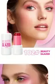 jelly blush aloe glycerin infused flower extract long lasting natural cheek tint assorted colors details 7