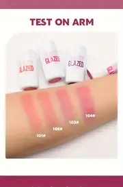 jelly blush aloe glycerin infused flower extract long lasting natural cheek tint assorted colors details 5