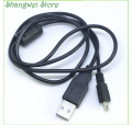 USB AC/DC Power Adapter Camera Charger + PC Cord for PENTAX X-5 X5. 