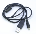USB AC/DC Power Adapter Camera Charger + PC Cord for PENTAX X-5 X5. 