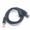USB 2.0 Data and Charger Cable with AC Adapter for Olympus Cameras FE 180, FE 150, FE 47, FE 3000, FE 370, FE 360, FE 240, 5 Feet Cable, 1M USB Charger, Sync and Charge Function. 