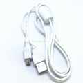 Black - White USB Data Sync Cable for SONY DSC-P43 DSC-P5 DSC-P50 DSC-P51 DSC-P52. 