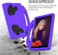 Tablet Bags for Samsung Galaxy TAB A7 10.4 T500 Tablet Case for Kids Shockproof Lightweight EVA Dropproof Impact Resistance Protective Handle Stand Cover Tablet Case Cover (Color : Black). 