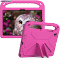 Tablet Case Cover Kids Case for Samsung Galaxy Tab A8 10.5 inch 2021 (SM-X200/X205),Light Weight Shock Proof Handle Stand Kids Friendly Protective Cover Case Case for Tablet (Color : RED). 