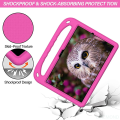 Tablet Case Cover Kids Case for Samsung Galaxy Tab A8 10.5 inch 2021 (SM-X200/X205),Light Weight Shock Proof Handle Stand Kids Friendly Protective Cover Case Case for Tablet (Color : RED). 