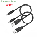 2pcs USB DC Charging Cable for Mini S530 Smallest Invisible Wireless Earbuds. 