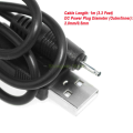 2pcs USB DC Charging Cable for Mini S530 Smallest Invisible Wireless Earbuds. 