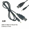 USB to DC Charging Power Cable Cord For Samsung Headset Holder AATH200HBE Mains. 