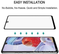 Tempered Film for LG for LG Q Stylo 6 Full Glue Full Screen Tempered Glass Film Screen Protective Film (Color : Black). 