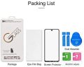 Tempered Film for LG for LG Q Stylo 6 Full Glue Full Screen Tempered Glass Film Screen Protective Film (Color : Black). 