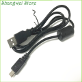 Micro Usb Sync Cable for Panasonic DMC-TX1 DMC-LX10 DMC-LX10GK DMC-ZS110 DMC-ZS110GH DMC-LX9 4K DMC-FZH1 DMC-G85H. 