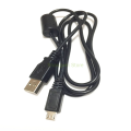 Micro Usb Sync Cable for Panasonic DMC-TX1 DMC-LX10 DMC-LX10GK DMC-ZS110 DMC-ZS110GH DMC-LX9 4K DMC-FZH1 DMC-G85H. 