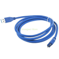 USB 3.0 Sync Data Cable for LACIE D2 2 THUNDERBOLT EXTERNAL HARD DRIVE HDD. 