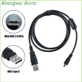 3.3ft USB Charger Data Cable Cord For Panasonic Camera Lumix DMC-ZS19 DMC-ZS35. 